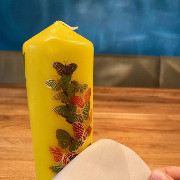 DIY Kerzen schön dekorieren