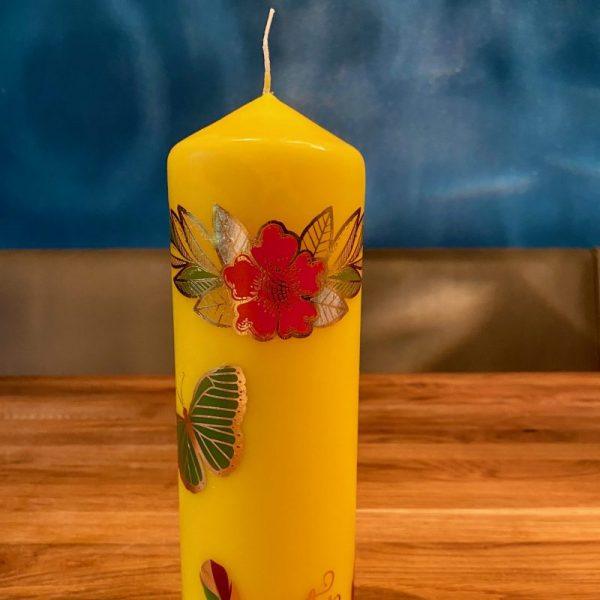 DIY Kerzen schön dekorieren