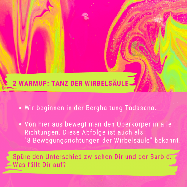 Kinderyoga mit Barbie gratis Stundenbild