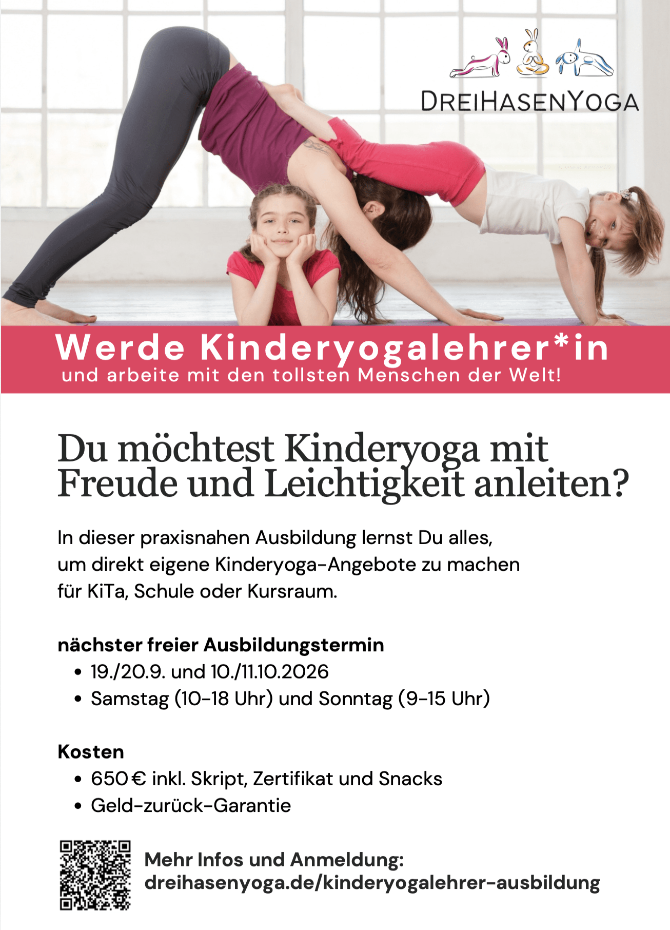 Kinderyoga Ausbildung Paderborn
