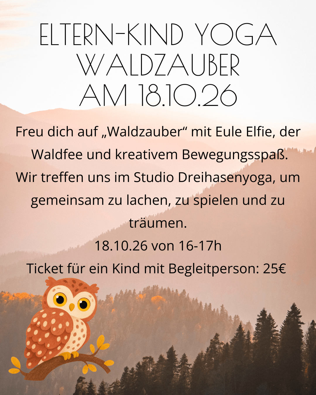 ELTERN-KIND YOGA WALDZAUBER